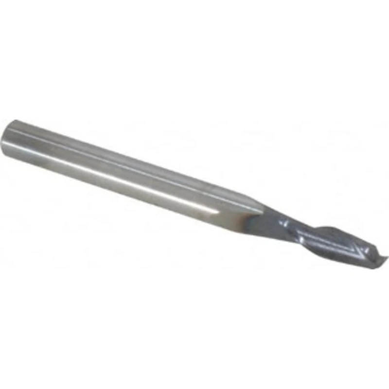 KYOCERA SGS 5/32, 1/2 LOC, 3/16 Shank Diam, 2 OAL, 2 Flute, Solid Carbide Square End Mill Single End, AlTiN Finish, S...